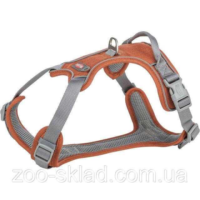 Шлея Trixie Premium Active Harness иржа для собак S-M 39-56 см 15 мм 1996230
