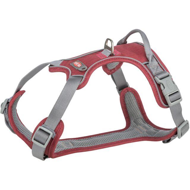Шлея Trixie Premium Active Harness сангрія для собак S-M 39-56см 15мм 1996231