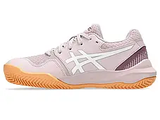 Кросівки для Великого Тенісу Дитячі Asics Gel-Resolution 9 GS Clay 1044A068-701 Watershed Rose/White, фото 3