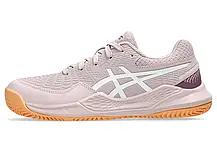 Кросівки для Великого Тенісу Дитячі Asics Gel-Resolution 9 GS Clay 1044A068-701 Watershed Rose/White, фото 6
