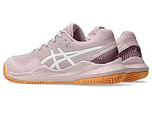 Кросівки для Великого Тенісу Дитячі Asics Gel-Resolution 9 GS Clay 1044A068-701 Watershed Rose/White, фото 5