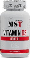 Вітамін Д в капсулах MST Vitamin D3 5000 IU (125 mcg) 120 капсул