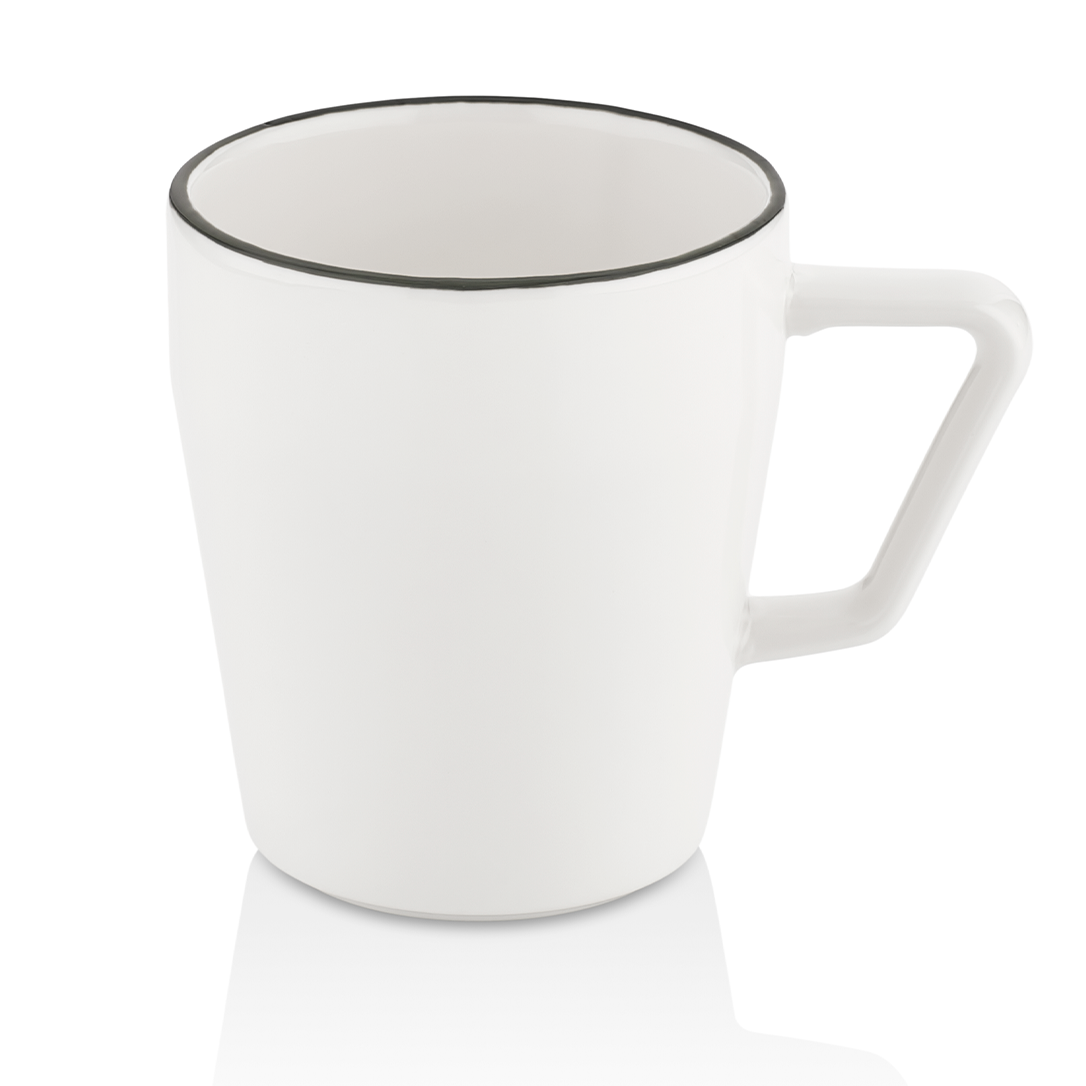 Чашка 330 мл, декор Ambience Blue, серія Smooth SM-ABB-01-MUG, фото 1