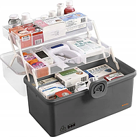 Органайзер ящик аптечка контейнер для медикаментів ліків Ruhhy 24499
