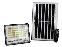 Ліхтар вуличний на столб 400 W JX-007 8956 із сонячною панеллю smart