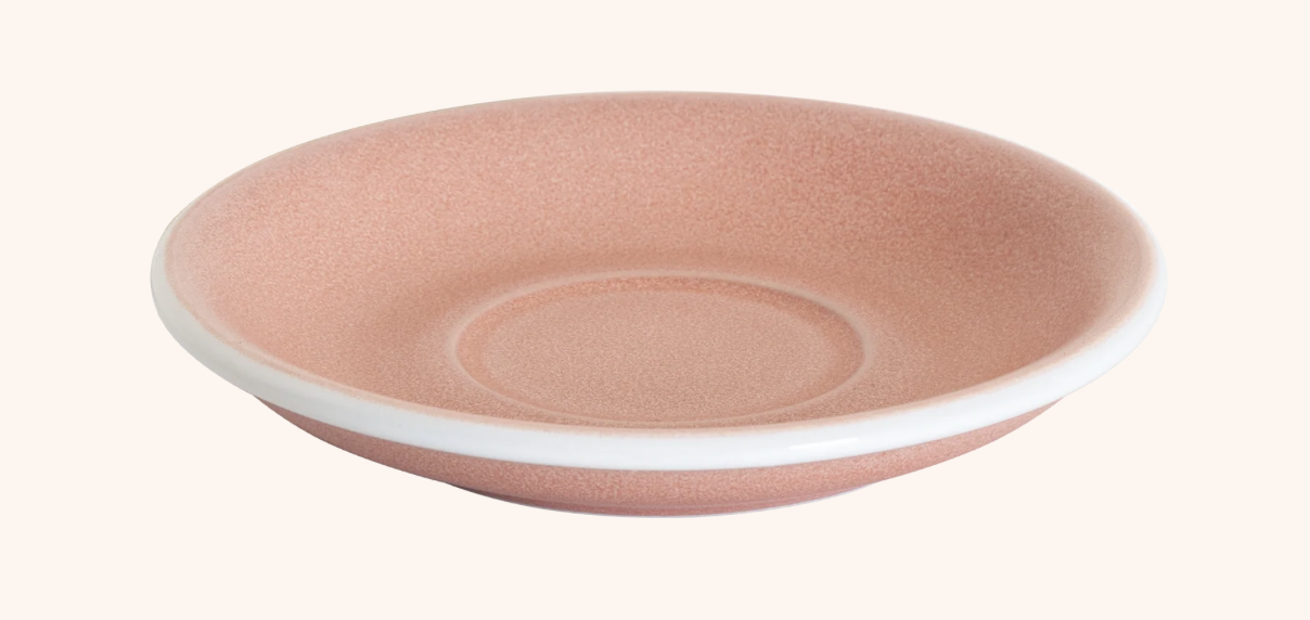 LOVERAMICS EGG Mineral Блюдце до чашки Латте (гострий червоний апельсин) 15,5 см