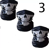 3 шт. Захисна тактична маска бафф Череп / маска cosolay COD