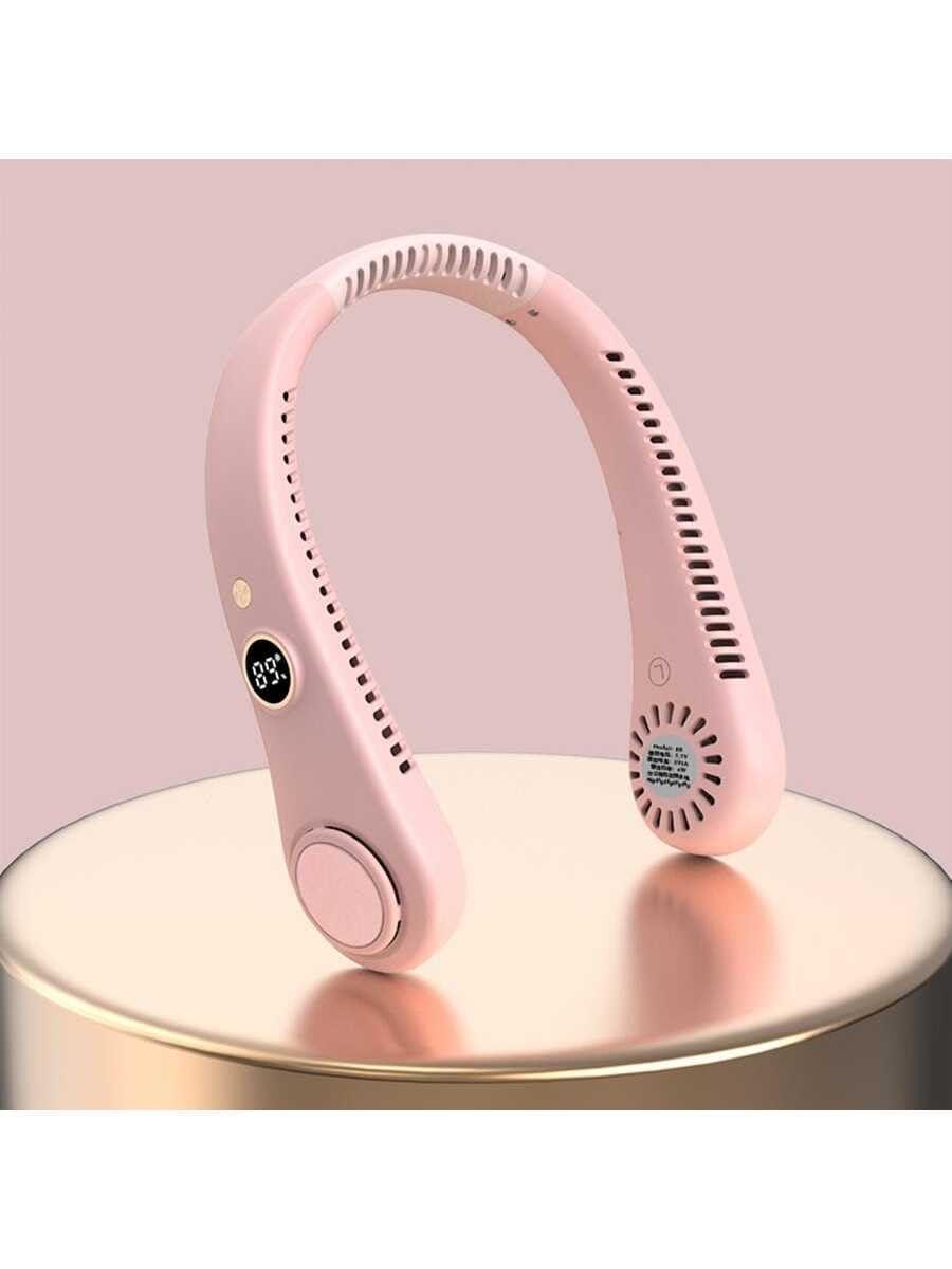 Вентилятор для шиї R-8 / Портативний шийний вентилятор / Безлистий шийний вентилятор Ідеально підходить для особистого вентилятора, фото 1