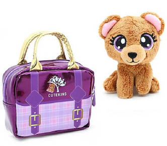 М'яка іграшка Відмедик (10 см) домашні улюбленці у сумочках