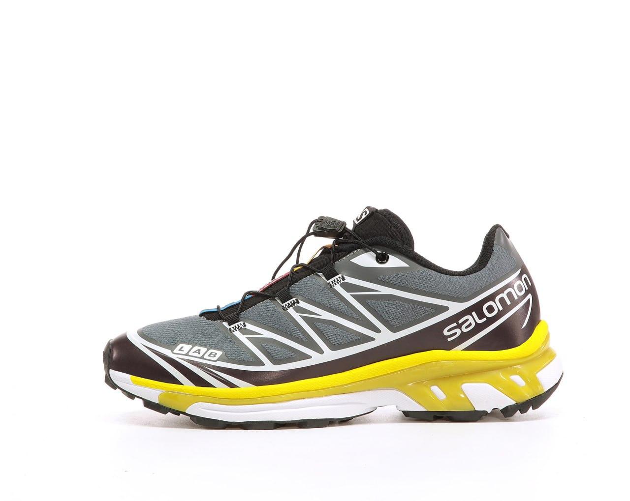 Salomon XT-6 Goretex Grey Yellow Advanced чоловічі кросівки
