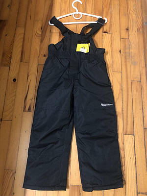 Штани-комбінезон дитячі зимові 1-4 роки темно-синій