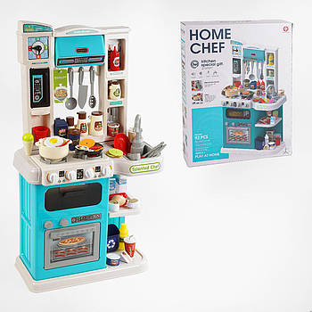 Кухня дитяча ігрова Home Chef 922-176 підсвічування мелодії подача води 92 аксесуари висота 79 см