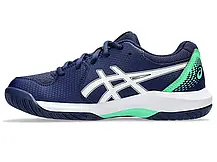 Кроссовки для большого тенниса детские Asics Gel-Dedicate 8 GS 1044A077-401 Blue Expanse/White, фото 6