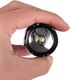 Яскравий ручний ліхтарик VISVIC, з 4 батареями 18650, що заряджаються, універсальний зарядний пристрій USB з 4 слотами, зарядний, фото 6