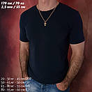 Тонкий срібний ланцюжок із хрестиком позолоту 585. Позолочений ланцюг бісмарк і кулон хрест срібло 925 50 см, фото 2