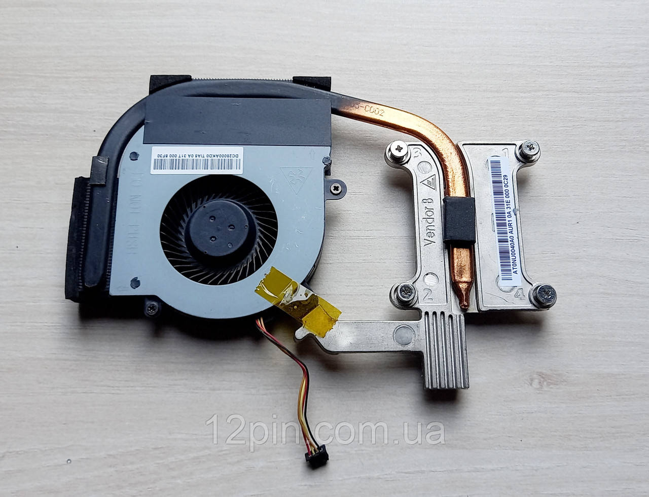 Система охолодження Lenovo ThinkPad Edge E530 б.у. оригінал., фото 1