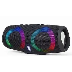Портативна колонка Bluetooth Q-YX810 бездротова блютуз акустична система з підсвіткою FM радіо, фото 1