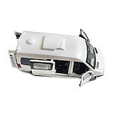 Машинка металева Mercedes-Bens Sprinter CM335 мінівен 1:32 Мерседес-Бенц спрінтер біла світло звук відкр всі двері інерція 15*5*7, фото 7