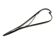 Голкотримач Mathieu  з твердосплавними вставками Tisson Medical Black Series. Довжина 17 см