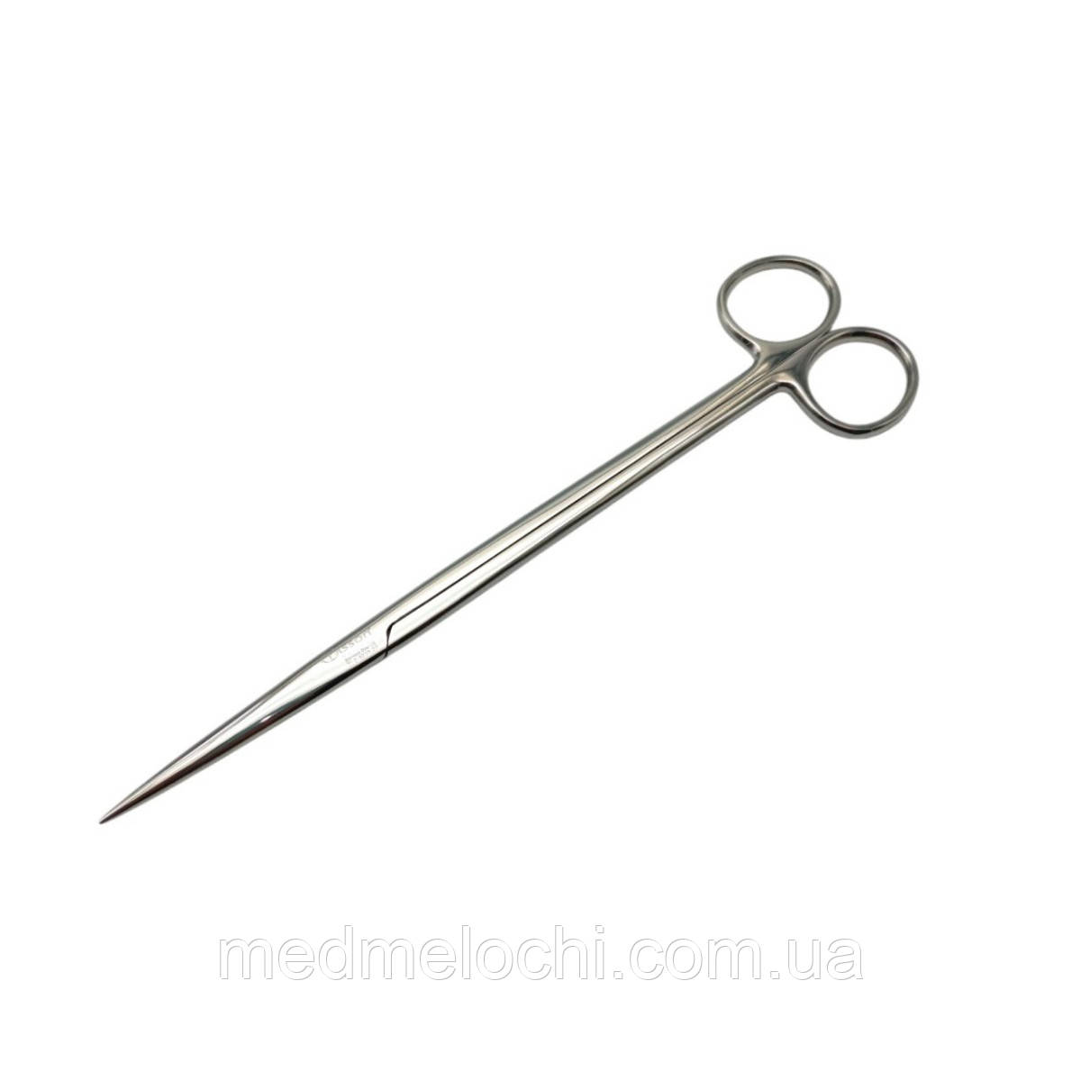 Операційні ножиці Metzenbaum гострокінцеві, прямі Tisson Medical. Довжина 20 см