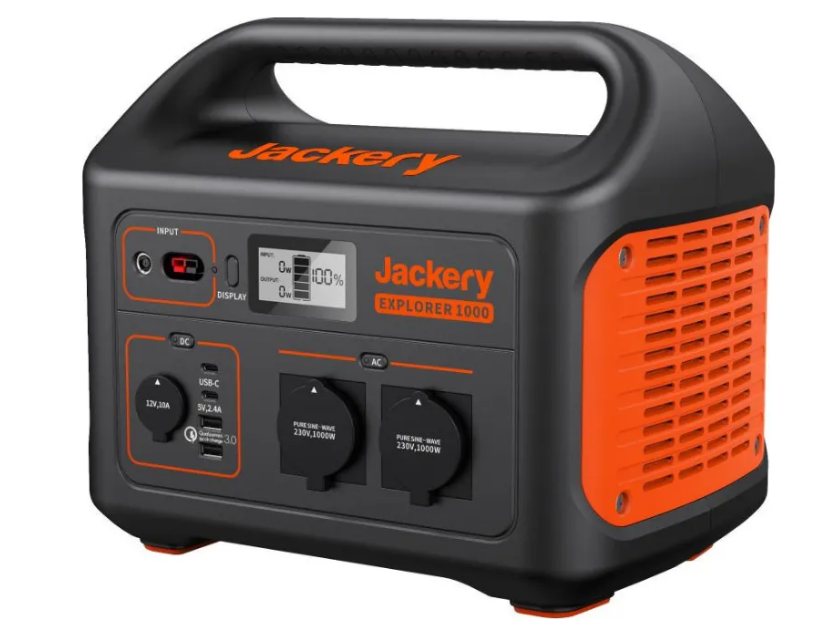 Портативна електростанція Jackery Explorer 1000 1002Wh 230 В/1000 W (Пік 2000 W)