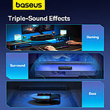 Бездротовий саундбар Baseus AeQur DS10 Mini Soundbar (version battery) акумуляторна версія, фото 11