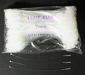 Кільцева волосінь 7" (17,8 см) для бирок і ярликів 1000 шт.