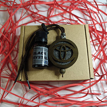 Підвіска ароматизатор Toyota, АвтоПарфуми Тойота на дзеркало, кедр