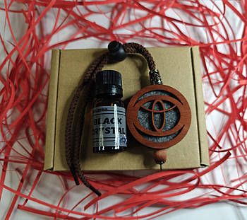 Підвіска ароматизатор Toyota, АвтоПарфуми Тойота на дзеркало, червоний