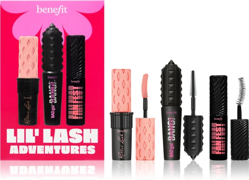 Набір міні-тушей Benefit (Roller Lash, BADgal BANG!, Fan Fest)