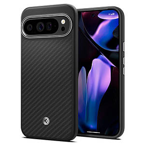 Чохол Spigen Enzo Aramid до Google Pixel 9 Pro XL Matte Black (ACS07734)