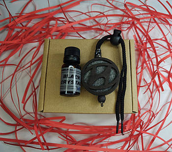 Підвіска ароматизатор Hyundai, АвтоПарфуми Хюндай на дзеркало, чорний