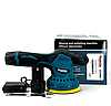 Шліфмашина акумуляторна полірувальна машинка Makita (12V, 3AH) з регулятором обертів Макіта, мультирежимна, фото 3