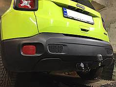 Фаркоп Jeep Renegade 2014- (Джип Ренегат) Американська вставка під квадрат