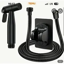 Сумісник Ручний набір для біде, розпилювач із неіржавкої сталі