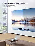 Мультимедійний проектор WiMiUS S26 Full HD 10000 Лм Wi-Fi Bluetooth з динаміками g1, фото 5