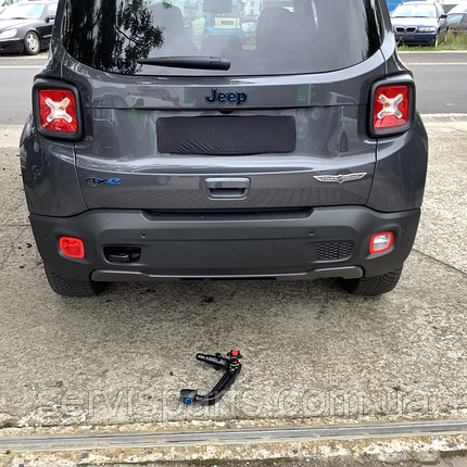 Фаркоп Jeep Renegade 2014- (Джип Ренегат) швидкоз'ємний гак на ключах, фото 1