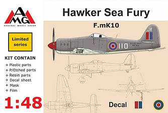 Hawker Sea Fury F.mk10 1/48 AMG 48601