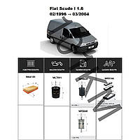 Комплект фільтрів Fiat Scudo I 1.6 (1996-2004) WIX