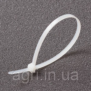 Стяжки кабельные пластиковые белые Neutral 2,5*200мм (100шт) - фото 2 - id-p446652539