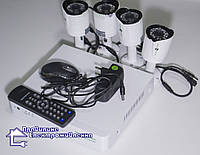 Комплект системы видеонаблюдения Green Vision GV-K-G02/04 720Р