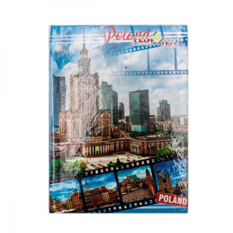 Блокнот А6 160л # ТП-52 блок-creamy тверда обкладинка Міх 641595