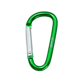 Карабін туристичний Tramp Набір 10 шт без муфти 5 cм Green (UTRA-298-green) - оригінал