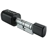 Розумний дверний біометричний замок (циліндр) SEVEN LOCK SL-7774BF black (35-90мм), фото 3