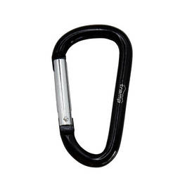Карабін туристичний Tramp Набір 10 шт без муфти 7 cм Black (UTRA-301-black) - оригінал