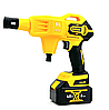 Акумуляторна безщіткова мийка DeWalt (48V 6 Ah 40 барів) Ручна автомийка Девольт з 2 АКБ mm, фото 6