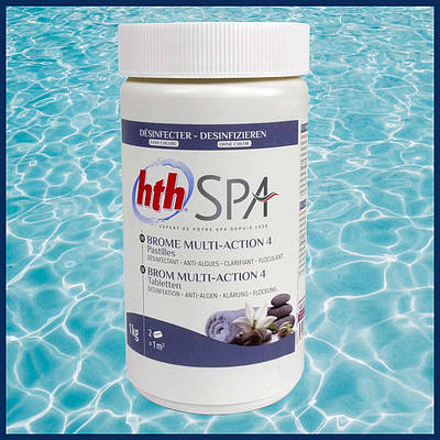 Дезінфекція води бромом, HTH Multi-Action 4 (1 кг)