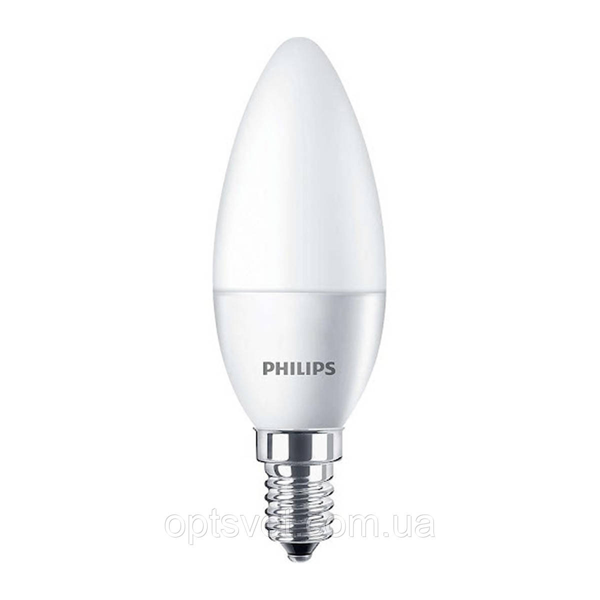 Світлодіодна лампа PHILIPS ESS LEDCandle 5 W E14 865 B35 NDFRRCA (929002969207), фото 1