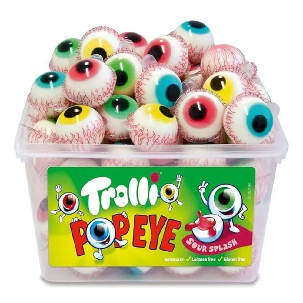 Желейкі Trolli Popeye (очі) 1шт