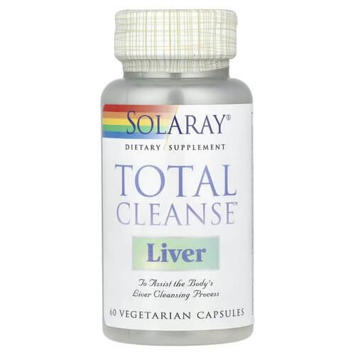 Solaray Total Cleanse Liver 60 капсул, фото 1